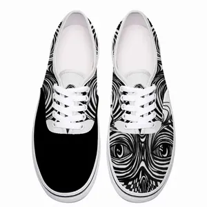 Men Owl Spirit Animal Low Top Shoes (Foam)