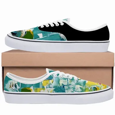 Men Green Point Low Top Shoes (Foam)