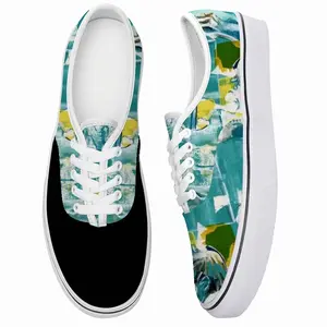 Men Green Point Low Top Shoes (Foam)