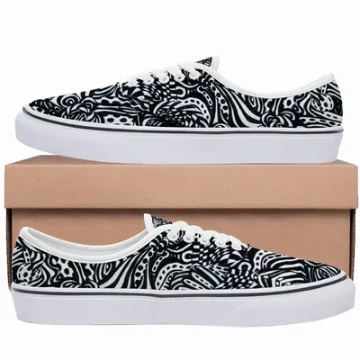 Men Flowers Low Top Shoes (Foam)