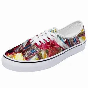 Men White Night Low Top Shoes (Foam)