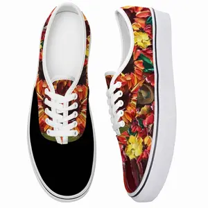 Men The Pleasure Of Flowers F Low Top Shoes (Foam)