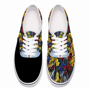 Men The Pleasure Of Flowers K Low Top Shoes (Foam)