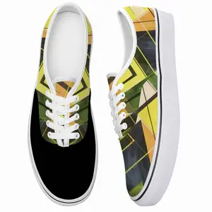 Men Zebra Zombies Zap Zimbabwe Zeitgast Low Top Shoes (Foam)