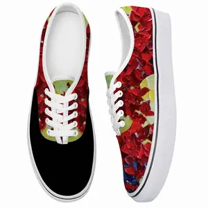 Men French Poppies Low Top Shoes (Foam)