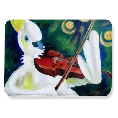 Cockatoo Plays Violin Flannel Mats Carpet (1.48mx2.03m)