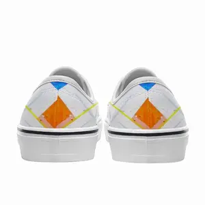 Men White Night Riot Low Top Shoes (Foam)