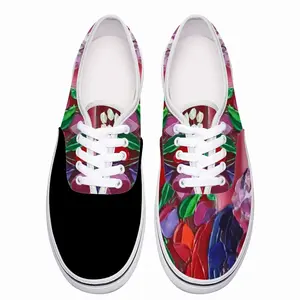 Men Cat And Vase Low Top Shoes (Foam)