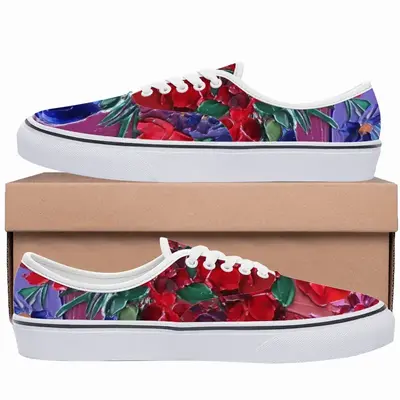 Men The Pleasure Of Flowers S Low Top Shoes (Foam)