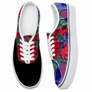 Men The Pleasure Of Flowers S Low Top Shoes (Foam)