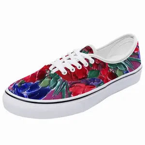 Men The Pleasure Of Flowers S Low Top Shoes (Foam)