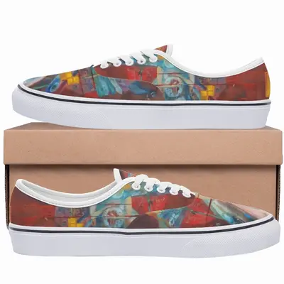 Men Postcard To The Moon Low Top Shoes (Foam)