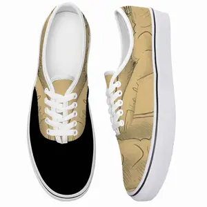 Men Half Nude Couching Low Top Shoes (Foam)