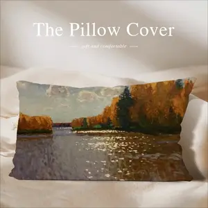 Autumn On Volga Polyester Pillow (Rectangle, Multi-Size)