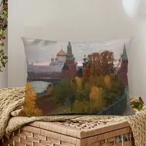 Autumn In The Kremlin Polyester Pillow (Rectangle, Multi-Size)