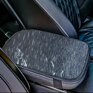 Lara In The Rain Car Center Armrest Cover