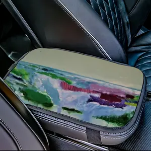 Water Falling Car Center Armrest Cover