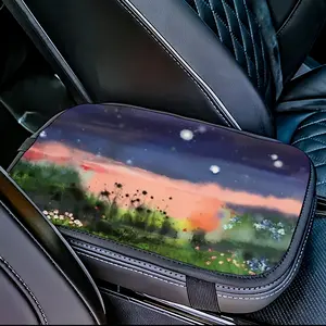 Twilight On The Heath Car Center Armrest Cover