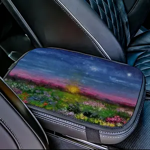 Summer Night Car Center Armrest Cover