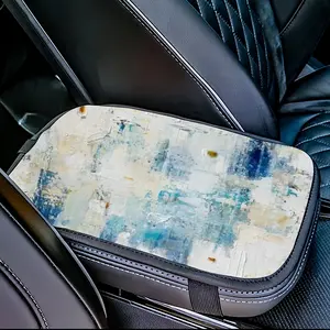 Blues Car Center Armrest Cover