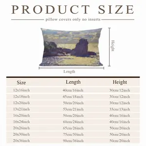 Bay Chekhov Polyester Pillow (Rectangle, Multi-Size)