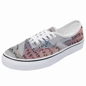 Men Watercolor B Low Top Shoes (Foam)