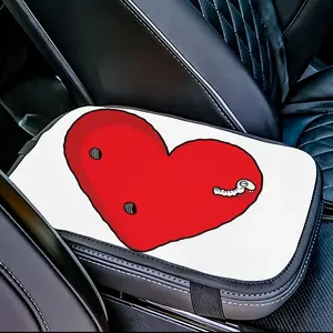 Love Worm Car Center Armrest Cover