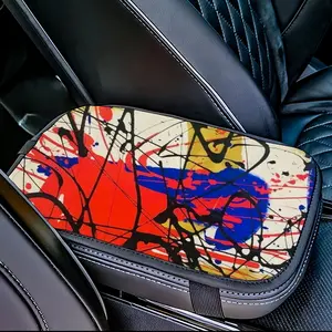 The Black Bull Car Center Armrest Cover