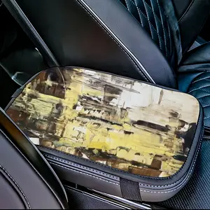 Beach And Rocks Car Center Armrest Cover