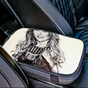 Ms Lopez Car Center Armrest Cover