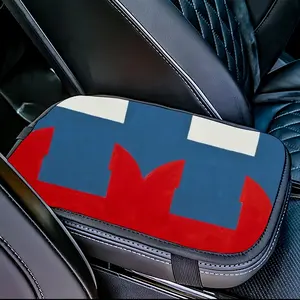 Flag 1 Car Center Armrest Cover