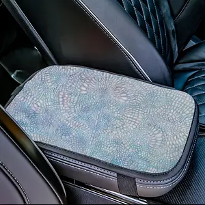 Reptile Skin Car Center Armrest Cover