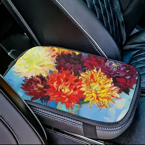 “Oriental Motif” Car Center Armrest Cover