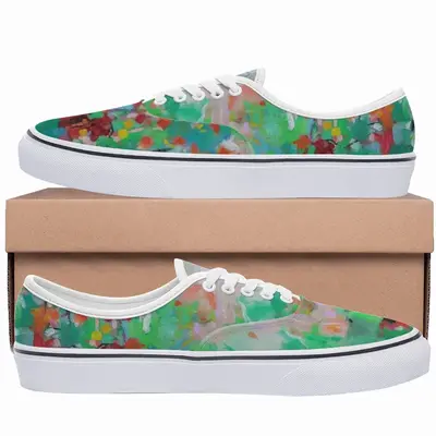 Men Summer Flowers Low Top Shoes (Foam)