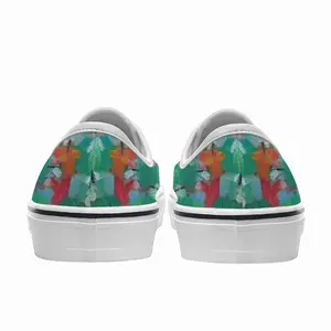 Men Summer Flowers Low Top Shoes (Foam)