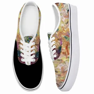 Men Fading Flowers Low Top Shoes (Foam)