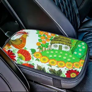 Blooming Eden Car Center Armrest Cover