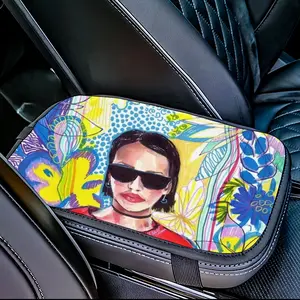 Coca Cola Girl Car Center Armrest Cover