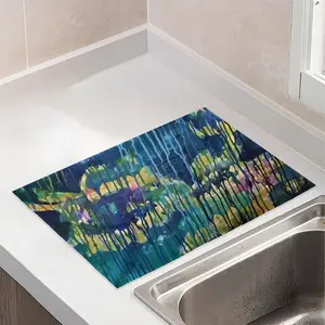 Under The Sea Kitchen Drying Pad (Rectangular)