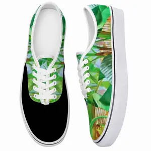 Men Backyard Banana Trees Low Top Shoes (Foam)