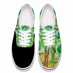 Men Backyard Banana Trees Low Top Shoes (Foam)