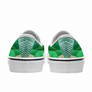 Men Backyard Banana Trees Low Top Shoes (Foam)