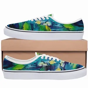 Men Water Lily Pond Low Top Shoes (Foam)