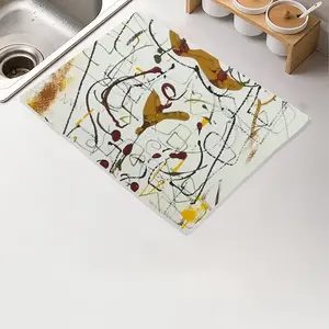 Beauty Is In Your Eyes Kitchen Drying Pad (Rectangular)