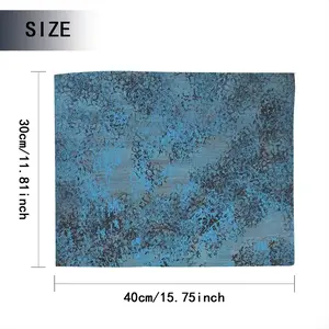 Design In Blue Kitchen Drying Pad (Rectangular)