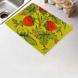 Raspberry Kitchen Drying Pad (Rectangular)