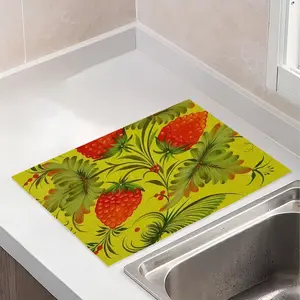 Raspberry Kitchen Drying Pad (Rectangular)