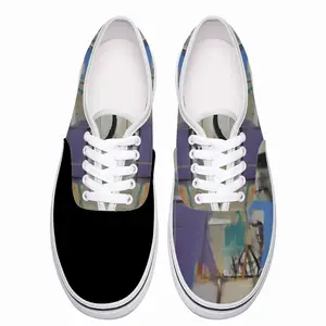 Men White Asparagus Low Top Shoes (Foam)