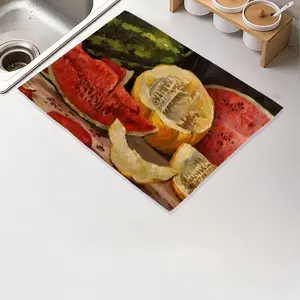 Juicy Sweet Tasty Still Life Kitchen Drying Pad (Rectangular)