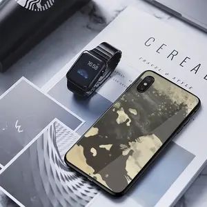 Silver Series Blob iPhone X Phone Case (Tempered Film)